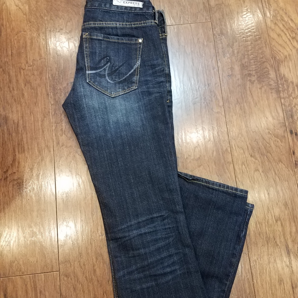 Express Stella Bootcut Jean's 0R 0 regular 28x32.5